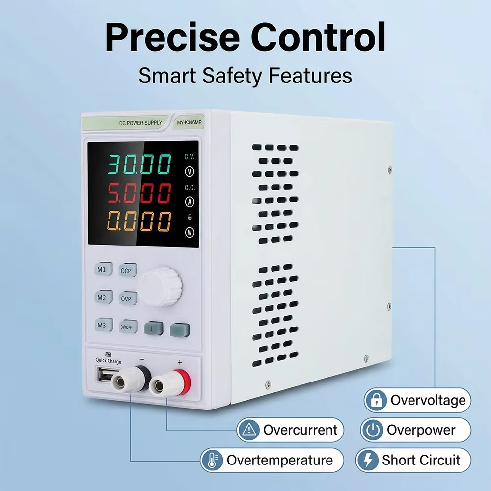 Programmable Dc Power Supply 30V 10A - Zasilacz laboratoryjny DC z regulacją napięcia