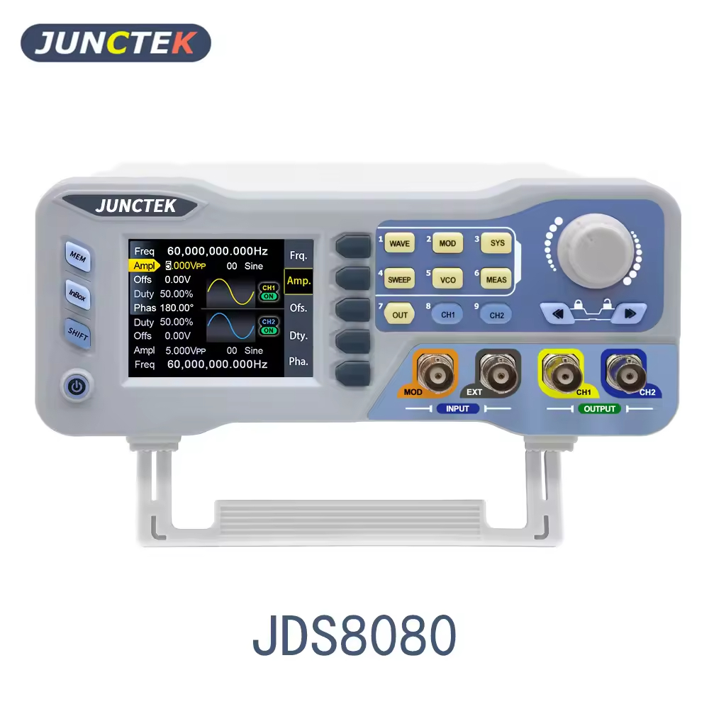 Function Arbitrary Waveform Generator - JDS8080 JUNCTEK – generator sygnałów dwukanałowy