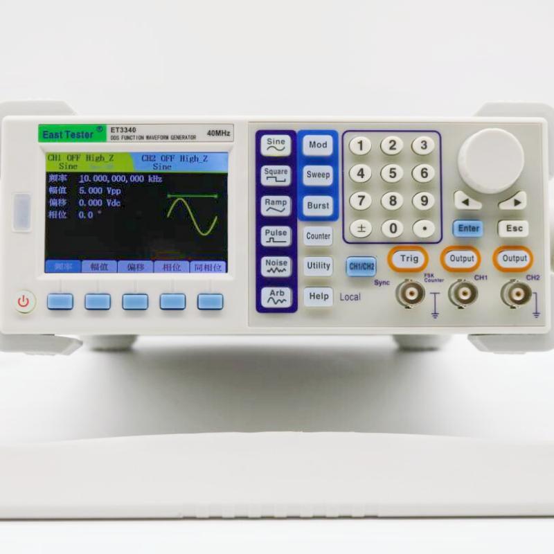 Seria ET33X Dwukanałowy genera – Function Arbitrary Waveform Generator recenzja i cena