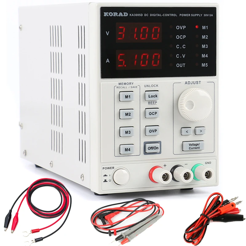 KORAD 3005D 3005DS Precyzyjny  – Linear Lab Power Supply Adjustable recenzja i cena