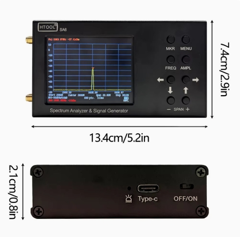 Przenośny analizator widma 35M – Signal Generator Spectrum Analyzer recenzja i cena